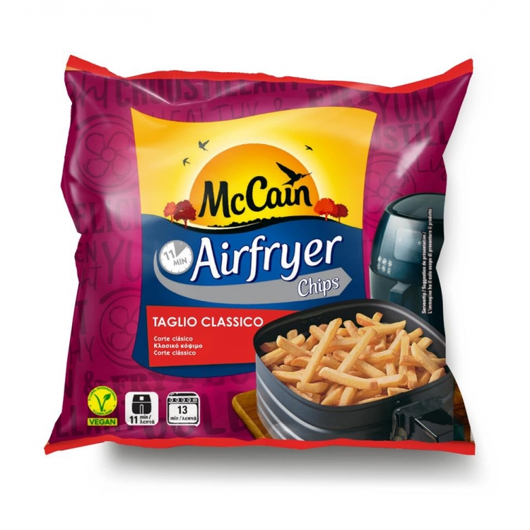 AIRFRYER CHIPS(12Χ600gr)ΠΑΤΑΤΑ MC CAIN