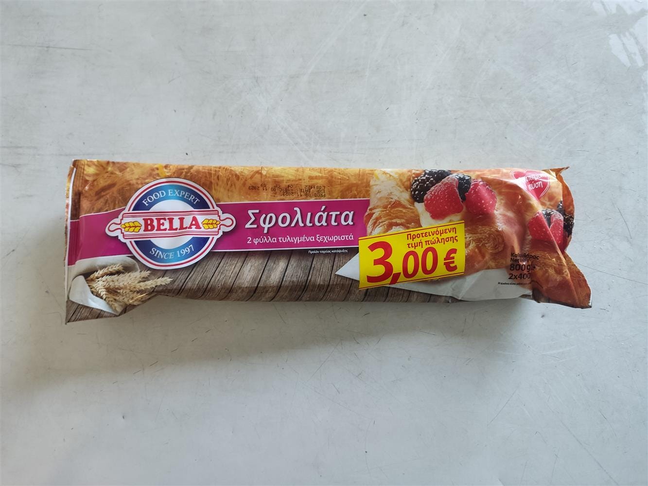 BELLA ΦΥΛΛΑ ΣΦΟΛΙΑΤΑΣ 800gr(ΠΛΤ)