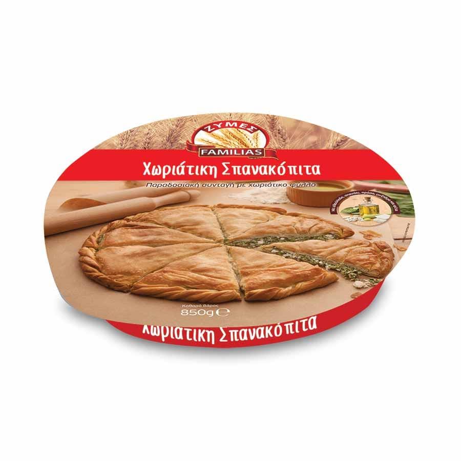 ZEST FAM.ΧΩΡIATIKH ΣΠΑNΑΚΟΠΙΤΑ (10τεμΧ850gr)