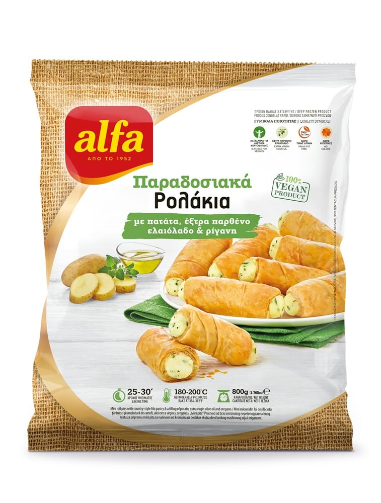 ALFA ΡΟΛΑ ΜΙΝΙ ΜΕ ΠΑΤΑΤΑ 800gr.