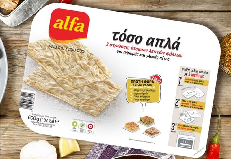 ALFA ΤΟΣΟ ΑΠΛΑ 600gr. ΦΥΛΛΑ ΓΙΑ ΠΙΤΕΣ