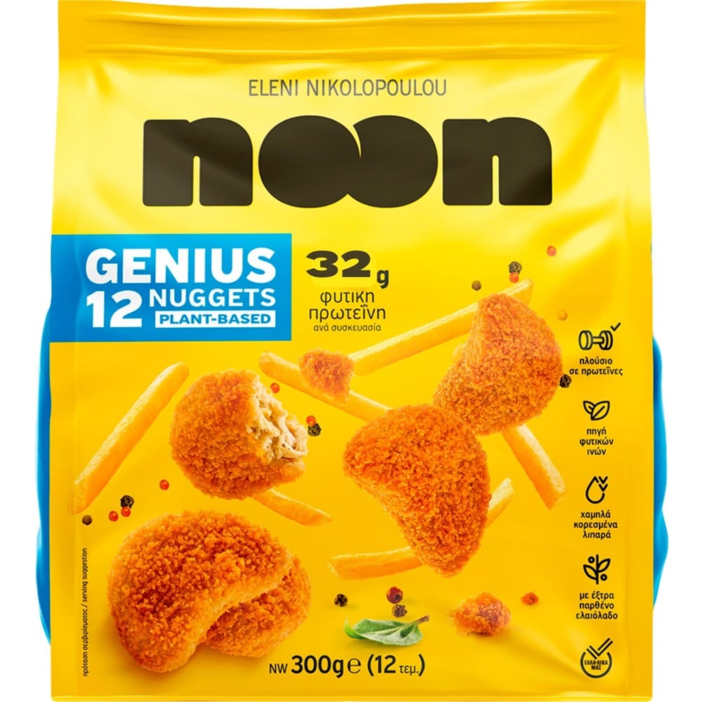 (Ν.51)NOON GENIUS NUGGETS 14X300gr. PLANT-BASED