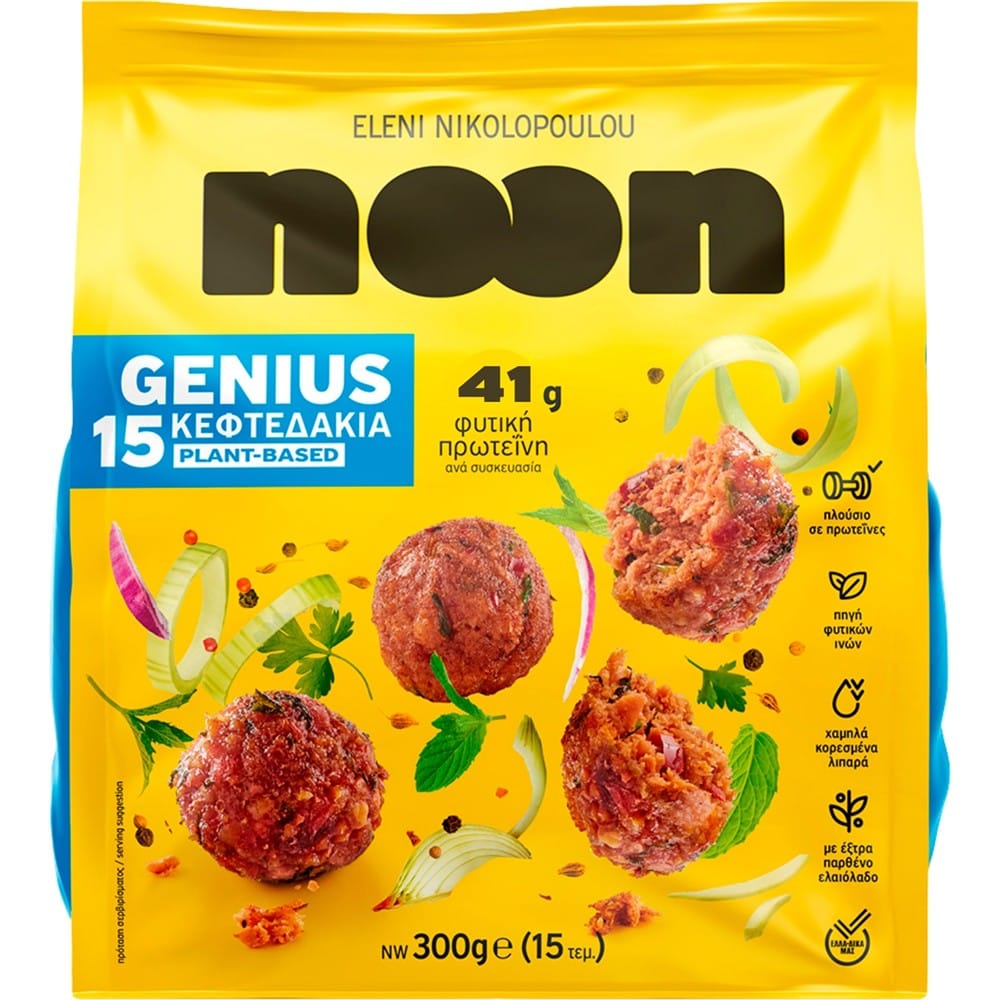 (Ν.53)NOON GENIUS BALLS (14X300gr.) PLANT-BASED