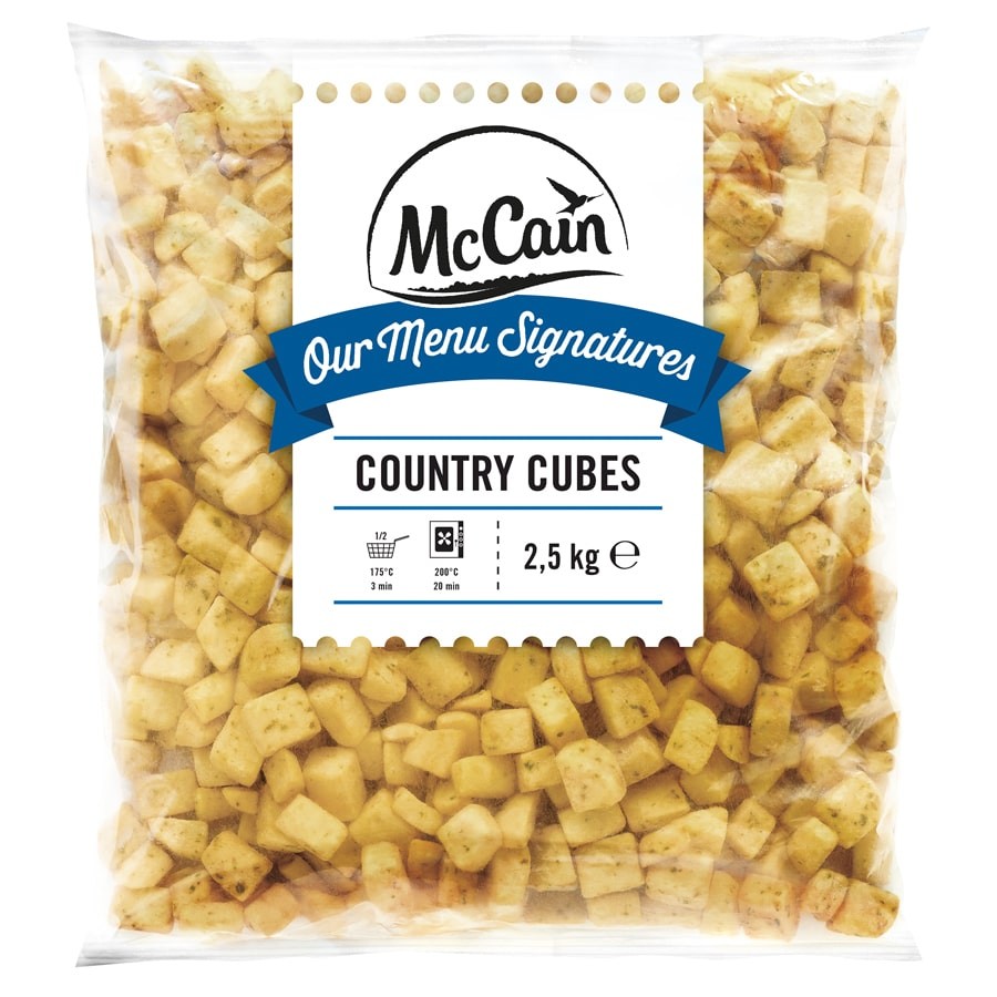 MCCAIN COUNTRY CUBES 5X2,5kg.