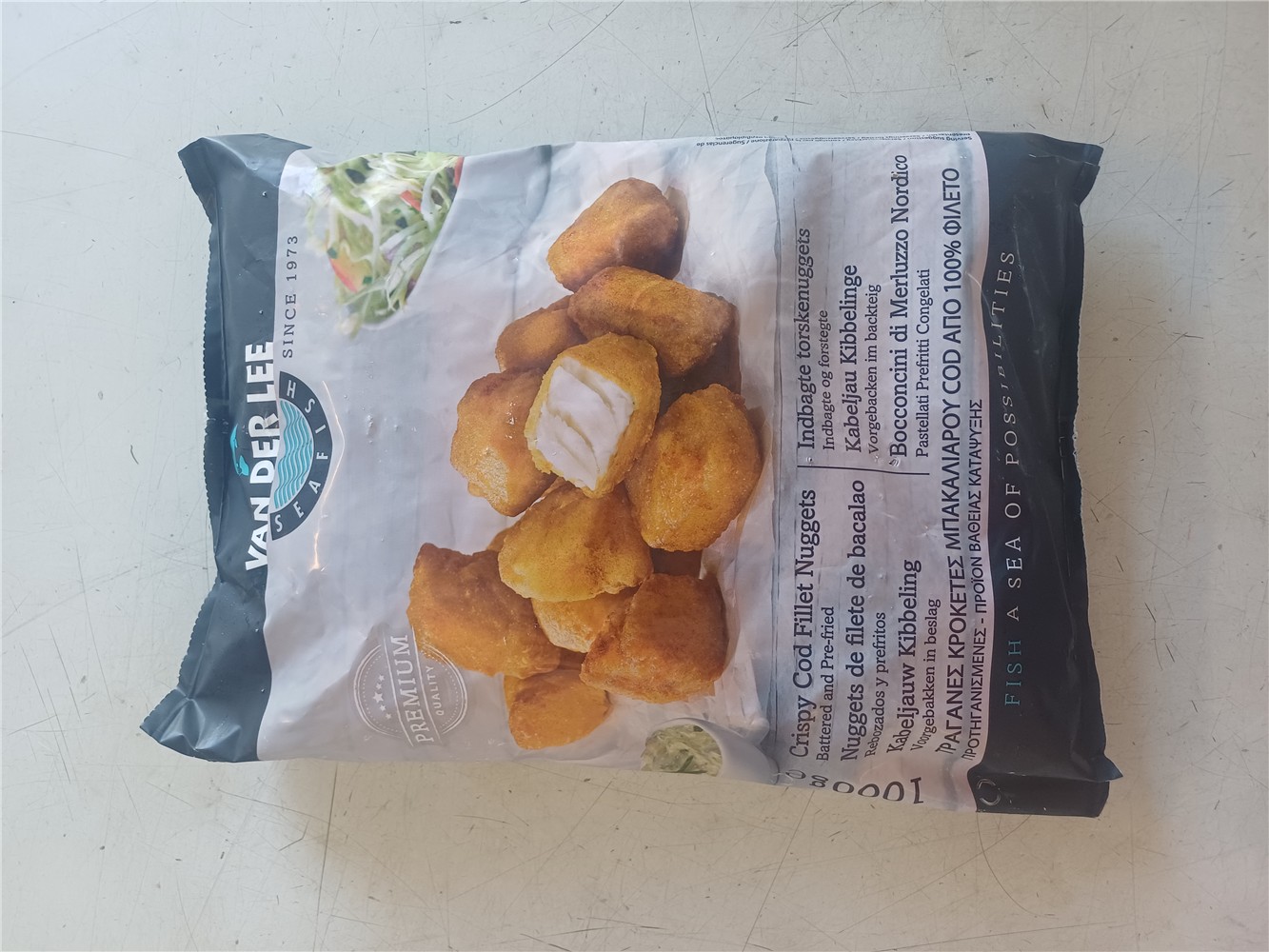 VAN DER LEE ΜΠΑΚΑΛΙΑΡΟΣ ΠΑΝΕ 1kg. VAN DER LEE ΜΠΑΚΑΛΙΑΡΟΣ ΠΑΝΕ 1kg.