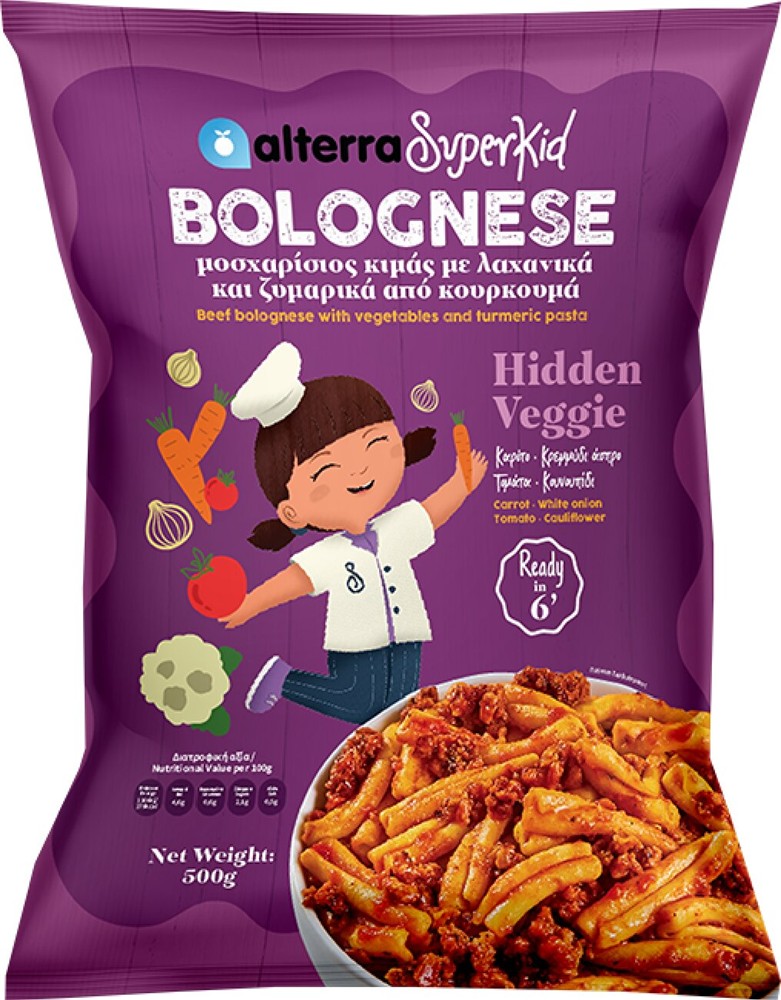 SUPERKID BOLOGNESE ΜΕ ΖΥΜΑΡΙΚΑ 500gr. SUPERKID BOLOGNESE ΜΕ ΖΥΜΑΡΙΚΑ 500gr.