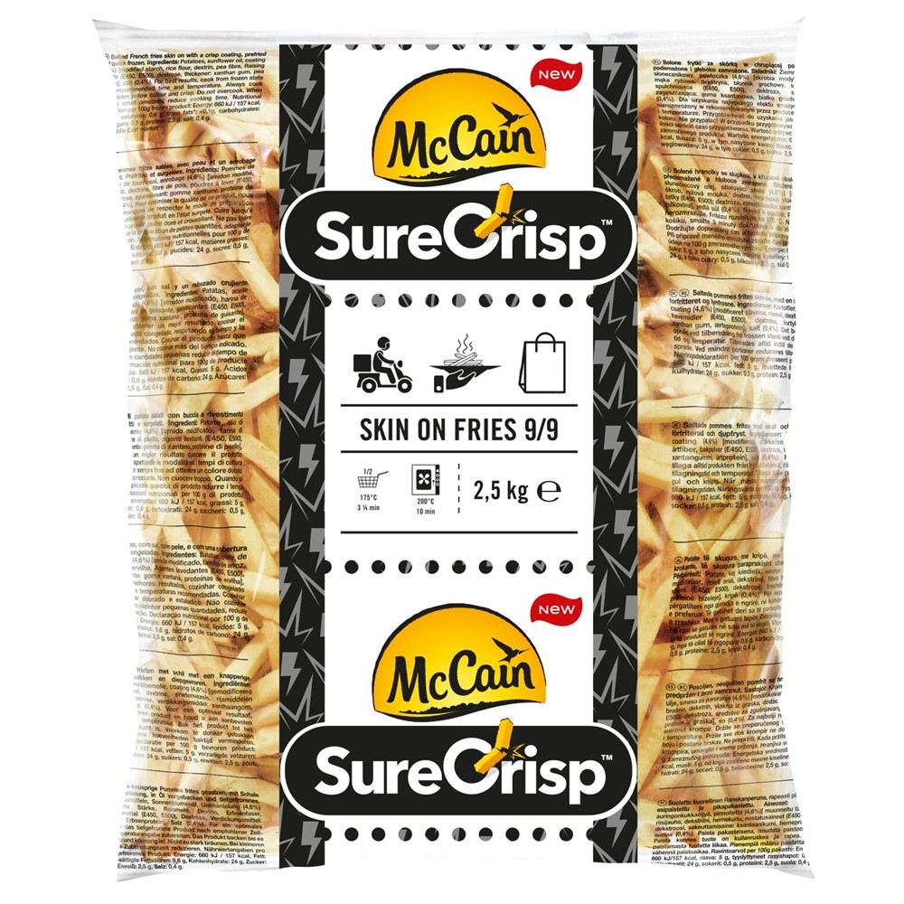 SURECRISP SKIN ON 9/9 4X2.5kg.