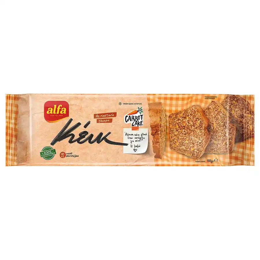 ALFA CARROT CAKE 500gr.
